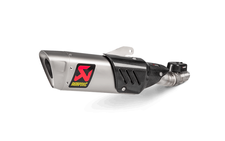 Akrapovic Slip-on Line Titanium Einddemper met E-keur Yamaha YZF R6 2017 > 2023